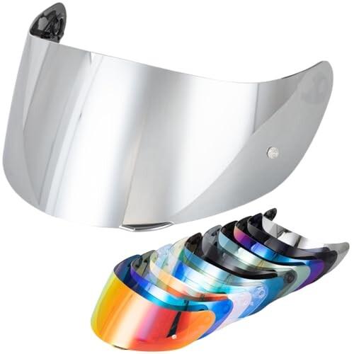 AGV(エージーブイ) ヘルメットシールドIRIDIUM SILVERシールド Amazon | AGV(エージーブイ) バイクヘルメット フルフェイス K1