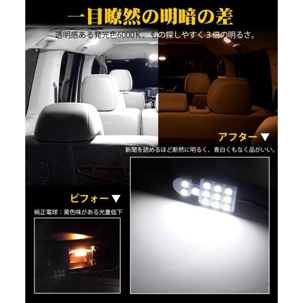 SINMAIT デリカ D5 LED ルームランプ ミツビシ デリカD:5用 室内灯