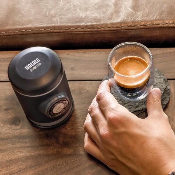 WACACO Picopresso 手動エスプレッソ携帯コーヒー 、保護ケース付き 