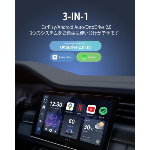 オットキャストp3ライト Ottocast OttoAibox P3 Lite 車で