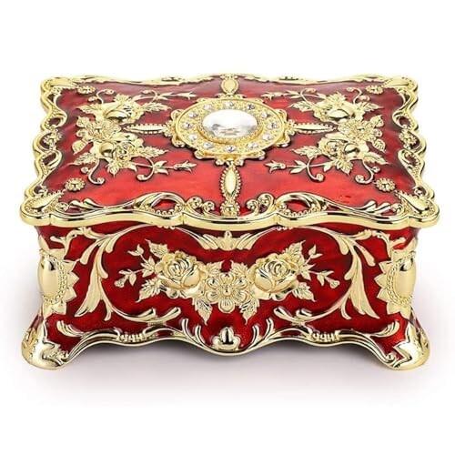 Amazon｜Perfeclan ジュエリーボックス アンティーク ジュエリー