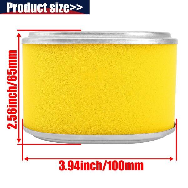 5x Luftfilter Für Honda GX Motoren – Passend Für GX100-GX200, 5-6.5 PS