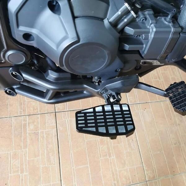 SHINKXMT オートバイドライバーワイドフロアボードライダーフットボードフットペグペダルフット