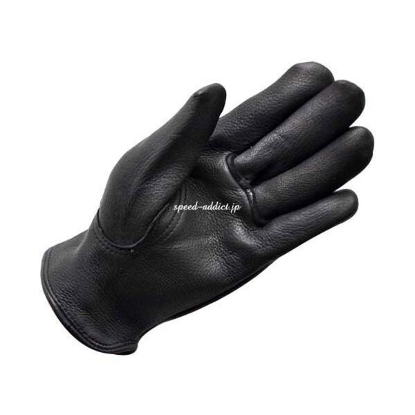 (ナパグローブ)NAPA GLOVE DEERSKIN GLOVE-CONFORT FIT レザー グローブ / BLACK / M_2