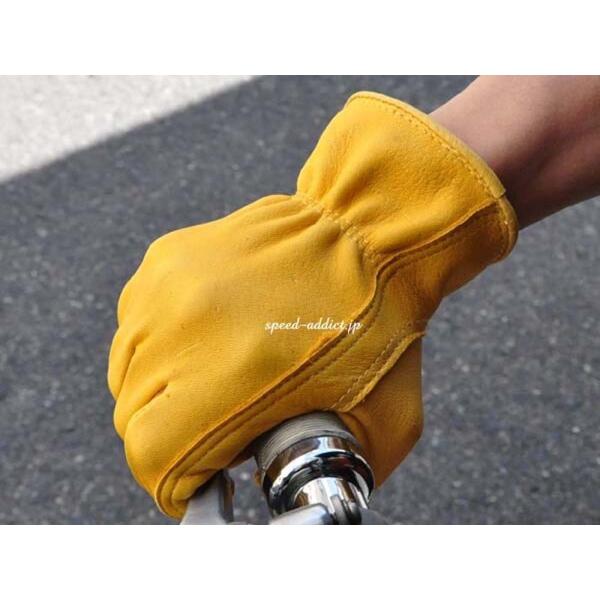 (ナパグローブ)NAPA GLOVE DEERSKIN GLOVE-CONFORT FIT レザー グローブ / BLACK / M_4