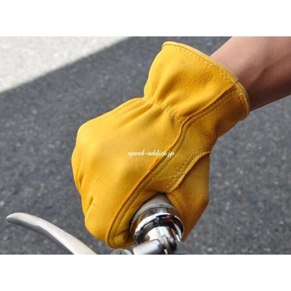 (ナパグローブ)NAPA GLOVE DEERSKIN GLOVE-CONFORT FIT レザー グローブ / BLACK / M_5