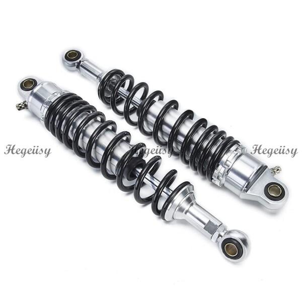 Hegeiisy ユニバーサルATVクワッドダート用320mm 7mmスプリングオートバイ用ショックアブソーバーリ_3