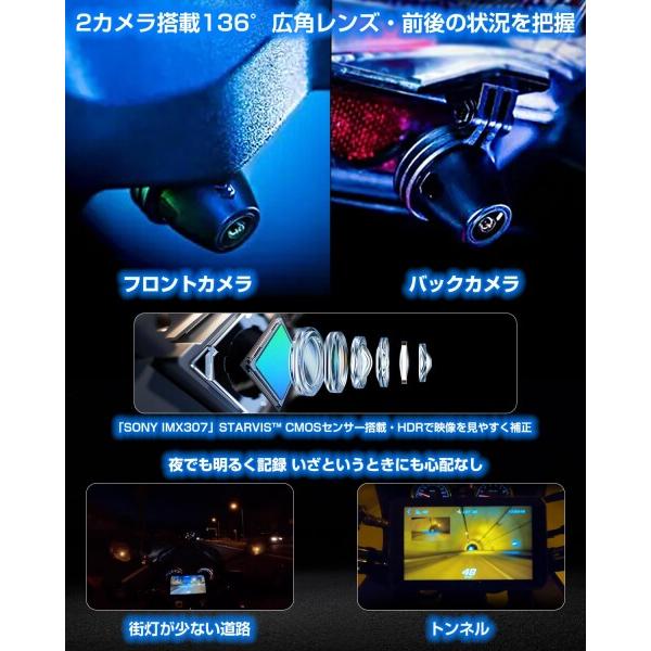 AKEEYO×CHIGEE AIO-5 Lite バイク スマートライドモニター CarPlayや