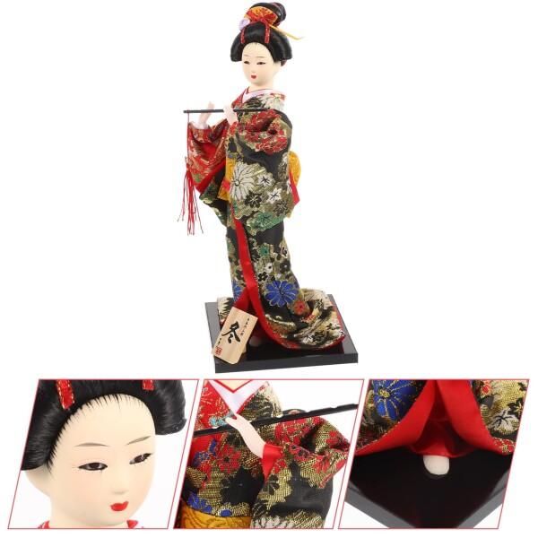 舞踊 舞妓 日本 30cm 日本のお土産 外国人へのプレセント 日本着物 芸者 モ デル の装飾 冬_6