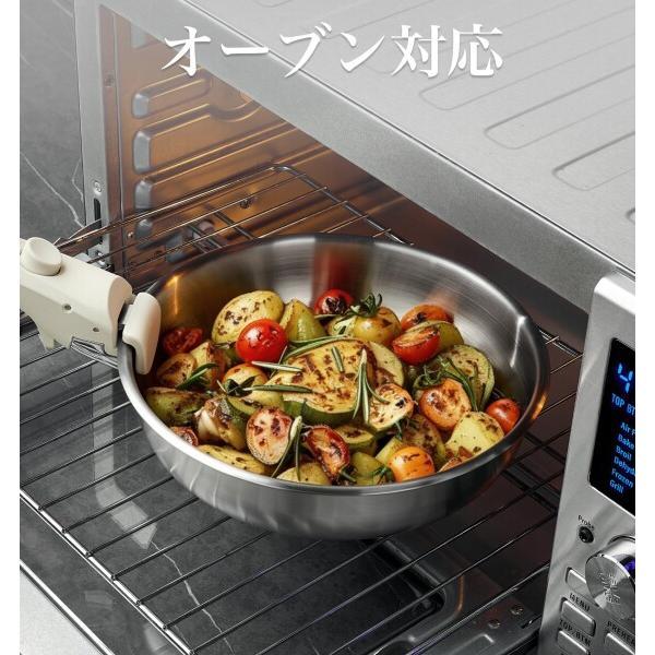 KOCH SYSTEME CS ステンレス フライパン セット 7点 鍋セット とっての