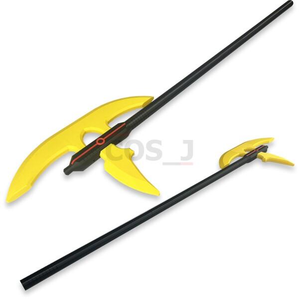コスジェイ コスプレ用 双月 斧 武器 ワールドトリガー 小南桐絵 分割式_4