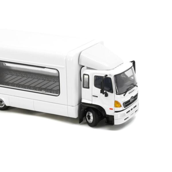 Tiny City 1/64 日野 500 屋根付き積載車 (ホワイト)_2
