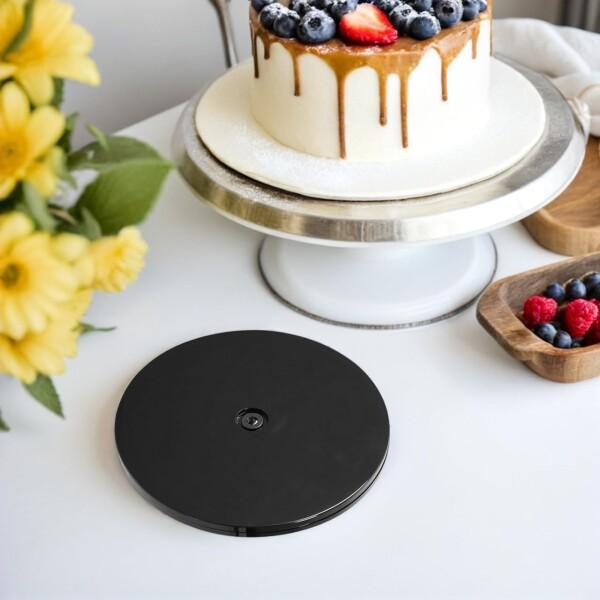 BIUDECO ケーキ回転台 3.94インチ 360度回転ターンテーブル 軽量