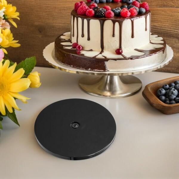 BIUDECO ケーキ回転台 3.94インチ 360度回転ターンテーブル 軽量
