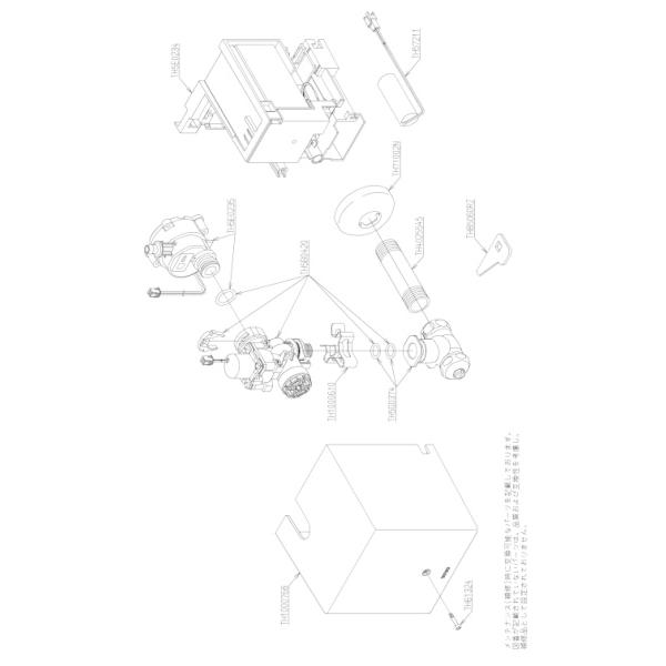 TOTO 水栓金具(TLE03505J+TLE28005J) アクアオート 台付自動水栓 Aタイプ 発電タイプ ワンプッシュ式 単の画像
