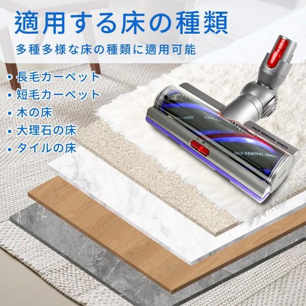 KELUKE V10 ヘッド、56枚のカッター付き 、ダイソンと交換性ある