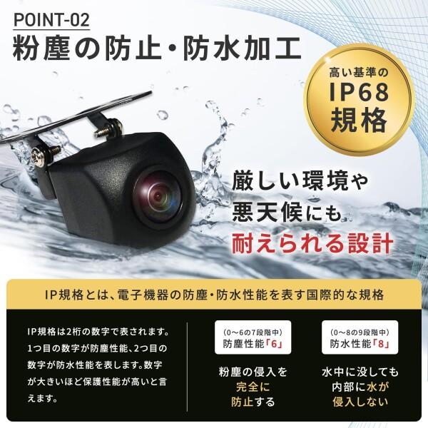 バックカメラ 車 パナソニック 対応 変換 ストラーダ ナビ 広角 RCA