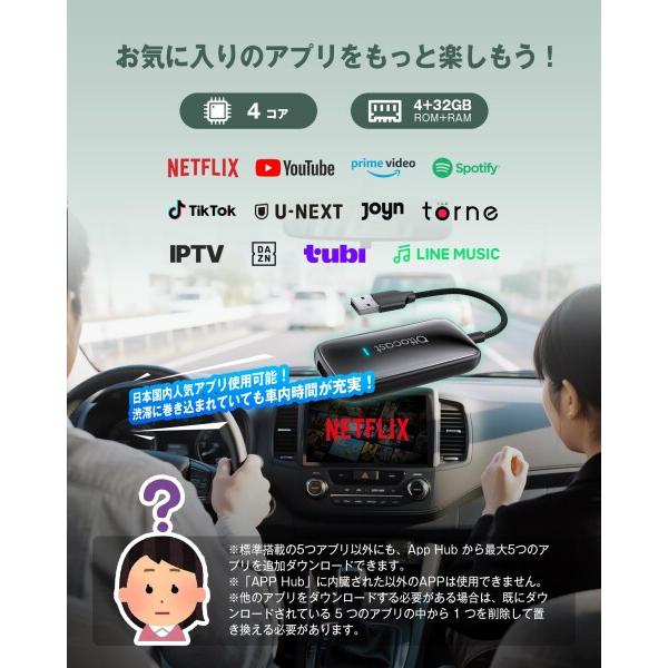 オットキャスト Ottocast Play2Video Ultra + リモコン付き セット