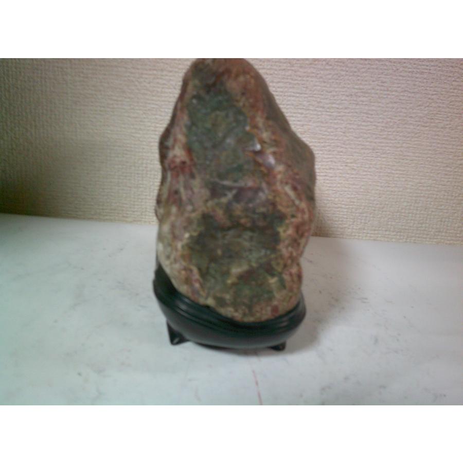 土岐石 紋石 土岐石 紋石 桜石 水石 中型 台座付き - メルカリ