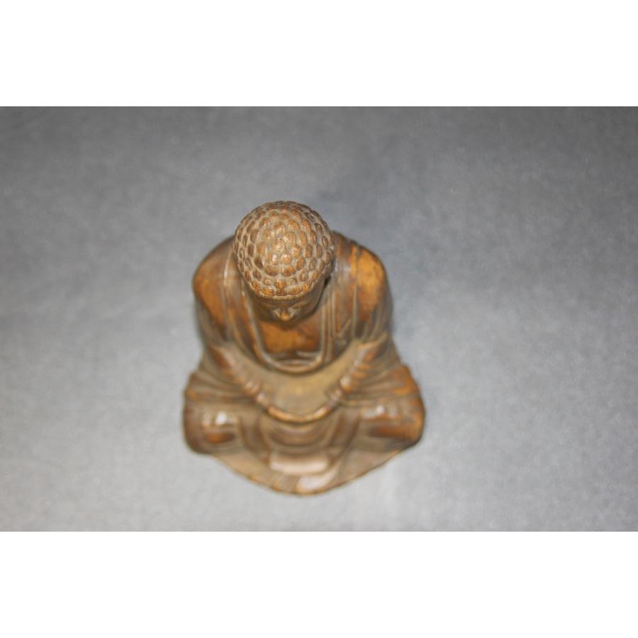 聴雲＞ 石彫阿弥陀仏像 彫刻 置物 古玩 古美術品 骨董品 m-73 : b001 