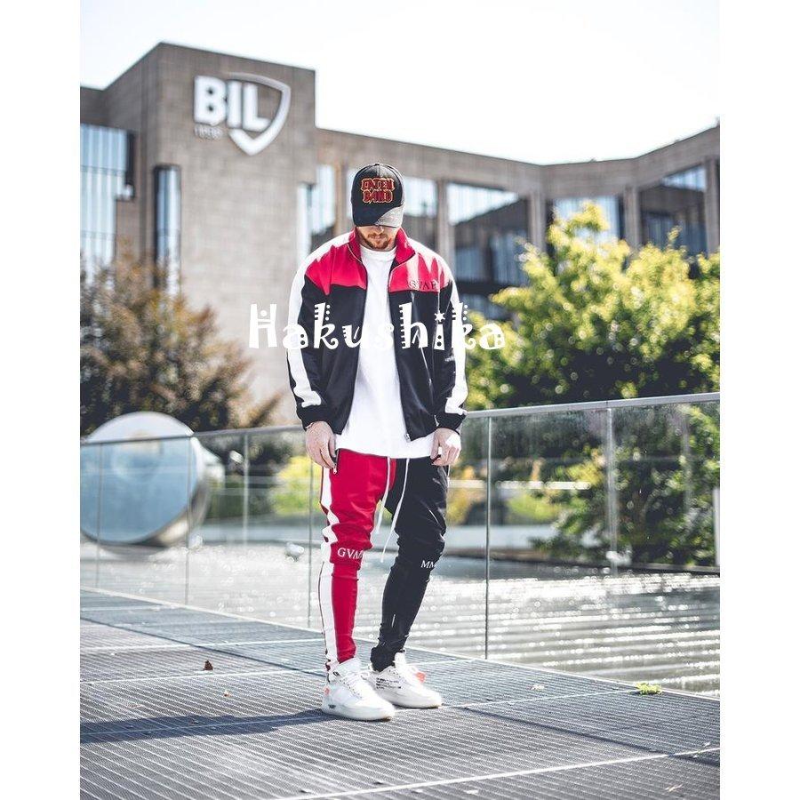 バイカラー ロングパンツ メンズ スポーツウェア フィットネス ランニング ボトムス おしゃれ トレーニング ジムウェア ジョギング ズボン 彼氏 父の日 3色 0516c 1790 7369 白鹿商事 通販 Yahoo ショッピング