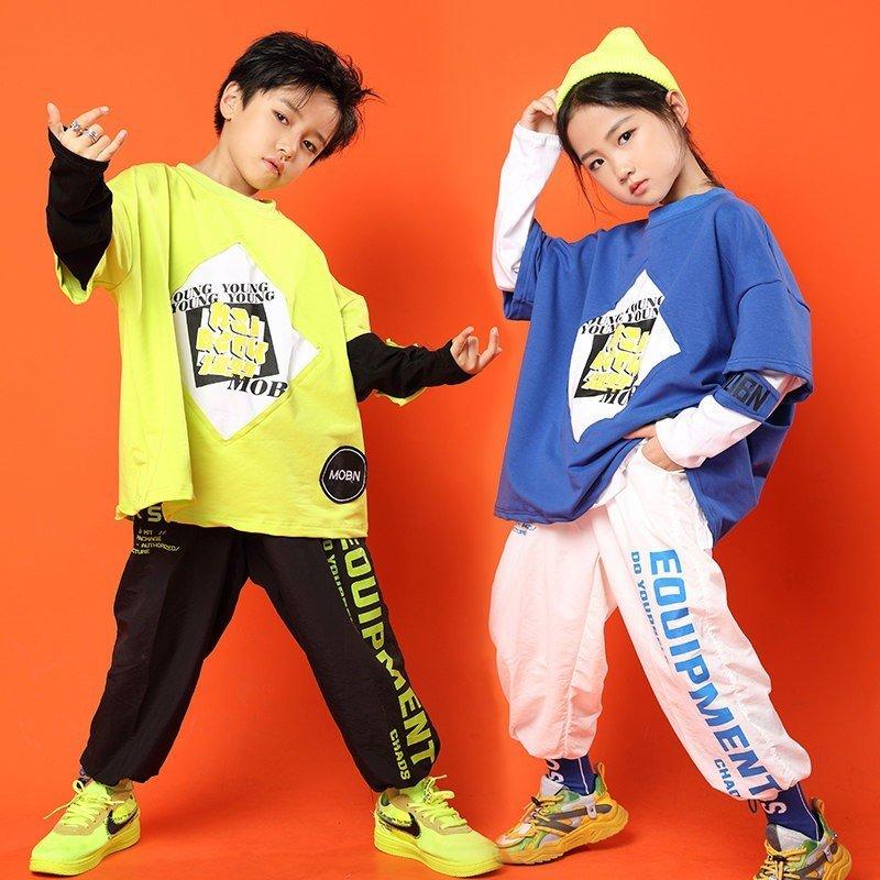 送料関税無料 キッズ ダンス衣装 ヒップホップ Hiphop ジャズダンス セットアップ Jazz 女の子 男の子 トップス 上着 ダンスパンツ 練習着 体操服 おしゃれ ステージ衣装 Cisama Sc Gov Br