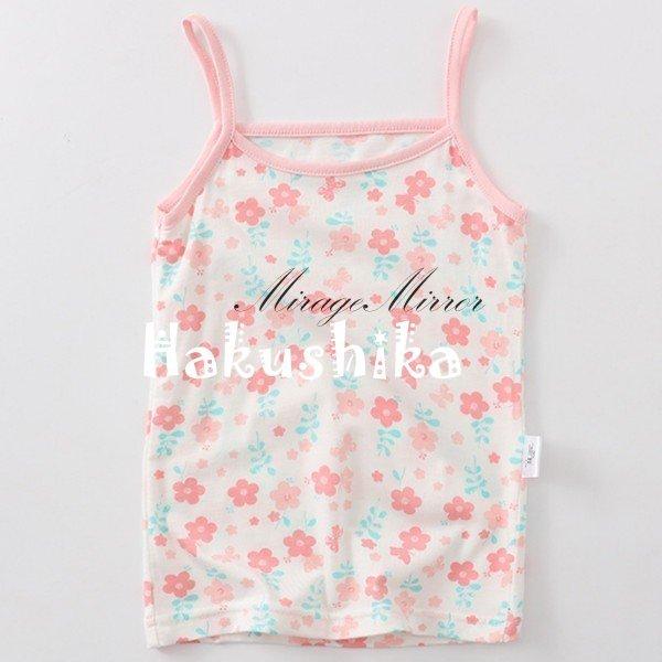 キッズ 子供服 タンクトップ 女の子 ノースリーブ インナー ジュニア ガールズ 韓国子供服 100cm 110cm 1cm 130cm 140cm ピンク トップス 最新の激安