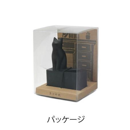 おいざりさんママ様❤ベンガルネコ ねこ 印鑑スタンド♡ ネコの穴 おりる （ねこ/黒猫/猫雑貨/ペンスタンド/印鑑スタンド/文具