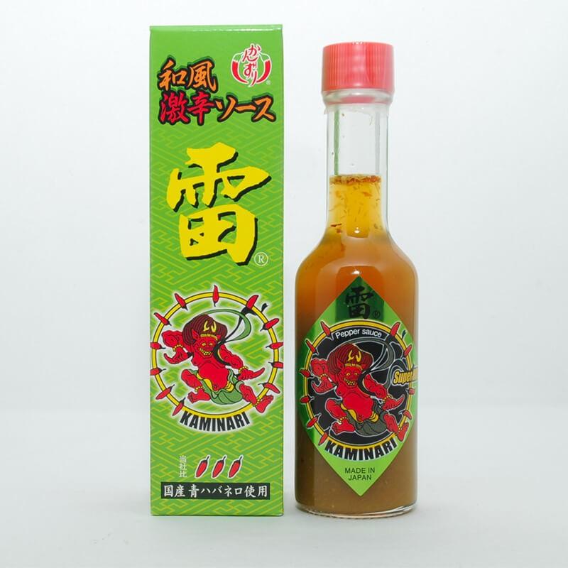 和風激辛ソース 雷 青 60ml Kaminari Sauce Ao 唐辛子専門店 ハクタカ ヤフー店 通販 Yahoo ショッピング