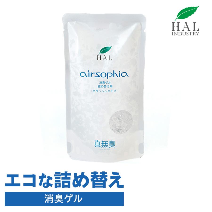 ハル・インダストリ 消臭ゲル 詰め替え用 | 冷蔵庫 消臭 無臭 無香料 