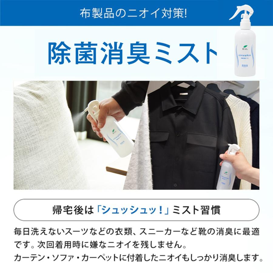 消臭剤 除菌消臭ミスト 詰め替え用 10L 空容器セット | 無香料 無臭 靴 消臭スプレー 業務用 除菌 衣類 ハル・インダストリ | ハル・インダストリ | 02