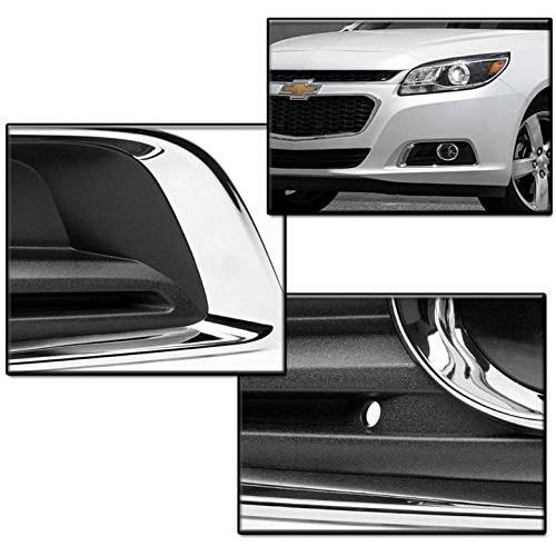 ZMAUTOPARTS For 2013-2015 Chevy Malibu OEM Style Replacement Chrome Fo