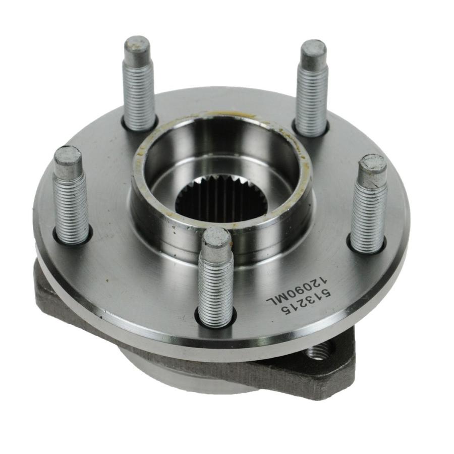 TRQ Front Wheel Hub & Bearings Left & Right Pair Set for Chevy Malibu