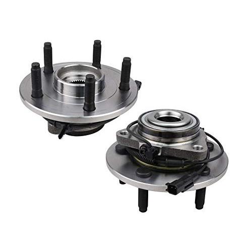 Bodeman - Pair 2 Front Wheel Hub and Bearing Assembly for 2009 2010 Do