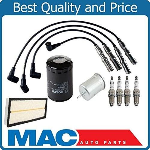 Tune Up Kit W Spark Plugs Wires Filters Volkswagen Beetle Golf Jetta 9
