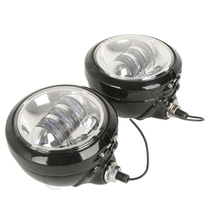 本店は TCMT Pair 4.5 LED Fog Light Passing Auxiliary Lamp & Housing Bucket F