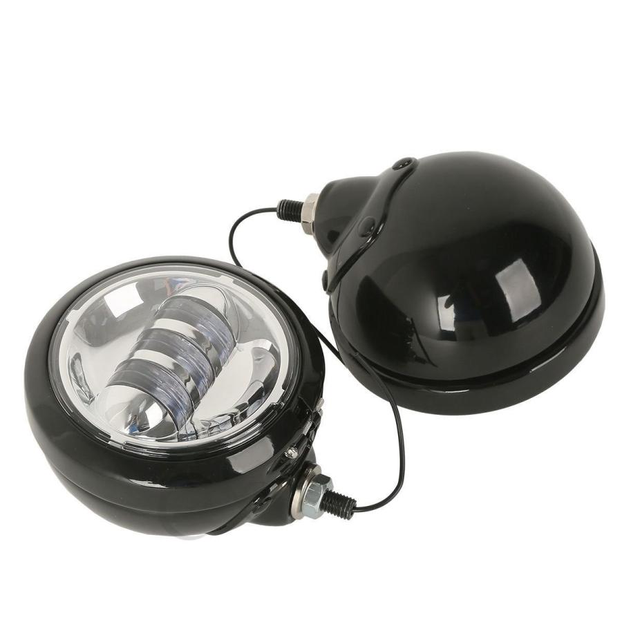 本店は TCMT Pair 4.5 LED Fog Light Passing Auxiliary Lamp & Housing Bucket F