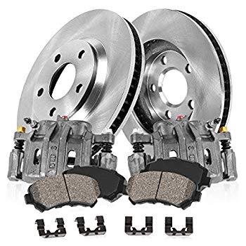 Callahan CCK05487 2 FRONT OEM Brake Calipers + OE Rotors + Brake Pads