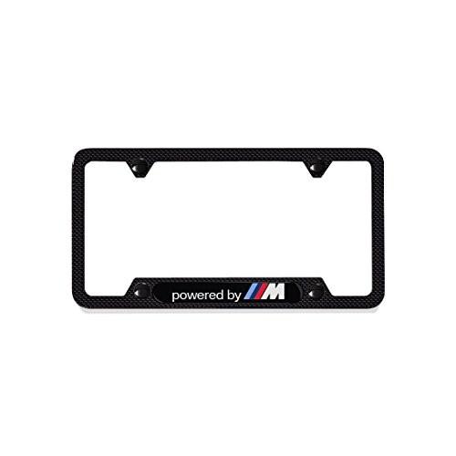 BMW Genuine (Powered by M) Carbon Fiber License Plate Frame 2019102809002900892uHALプロショップ2