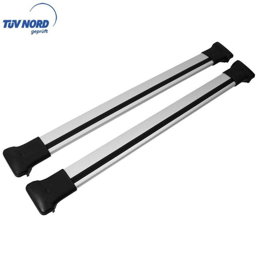 MERCEDES METRIS ALUMINUM TOP ROOF RACK CROSS BARS CROSS RAILS SET