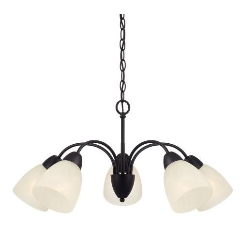 Designers Fountain 15005-5-34 Torino 5 Light Chandelier, Oil Rubbed Br