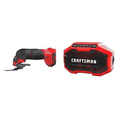 CRAFTSMAN V20 Oscillating Tool Cordless with Bluetooth Speaker, Tools