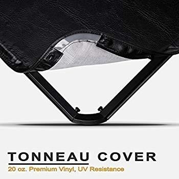 Stehlen 714937188631 Hidden Snap Tonneau Cover - Black For 15-18 Ford