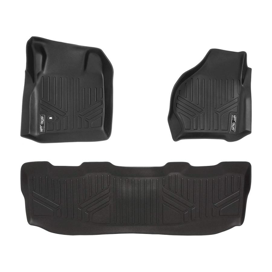 期間限定特価 Smartliner Custom Fit Floor Mats 2 Row Liner Set Black For 1999 07 F 正規激安 Www Ativomake Com Br