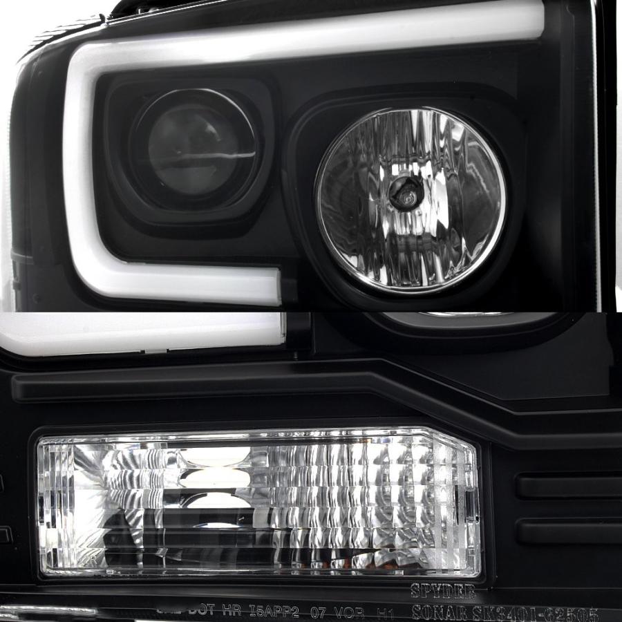 ブログ For 2005-2007 Ford Pickup F250 F350 F450 Superduty Black LED Tube Proj