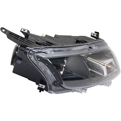 Headlight Assembly Compatible with 2010-2012 Ford Fusion Halogen Passe