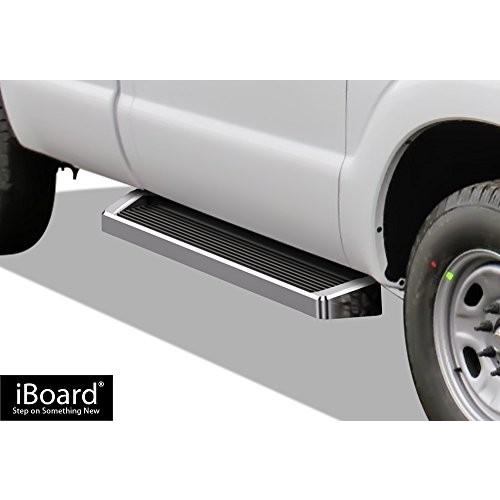 APS iBoard (Silver Running Board Style) Running Boards Nerf Bars Side