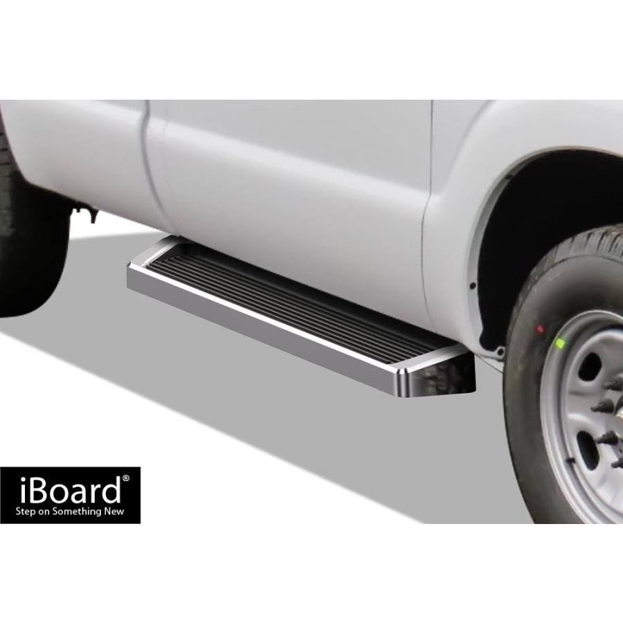 オンライン格安 APS iBoard (Silver Running Board Style) Running Boards Nerf Bars Side