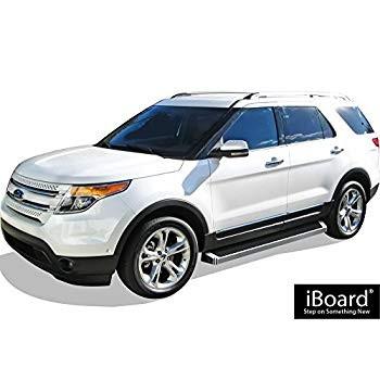 夏セール開催中 MAX80%OFF！ APS iBoard (Silver Running Board Style) Running Boards Nerf Bars Side