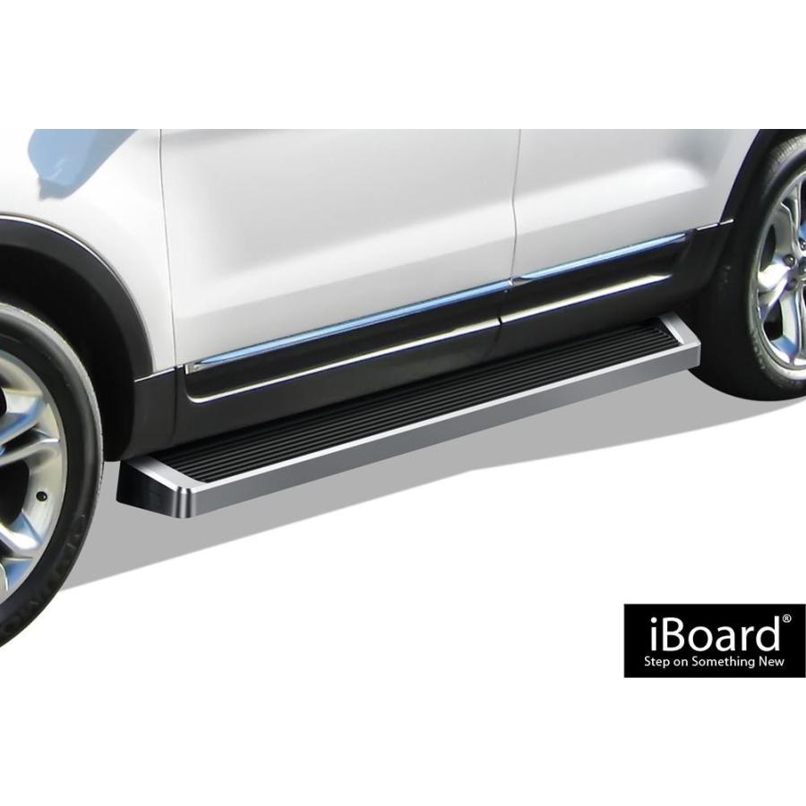 夏セール開催中 MAX80%OFF！ APS iBoard (Silver Running Board Style) Running Boards Nerf Bars Side